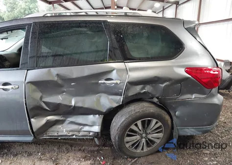 2017 Nissan Pathfinder S из США, поврежденный, VIN 5N1DR2MN5HC909611